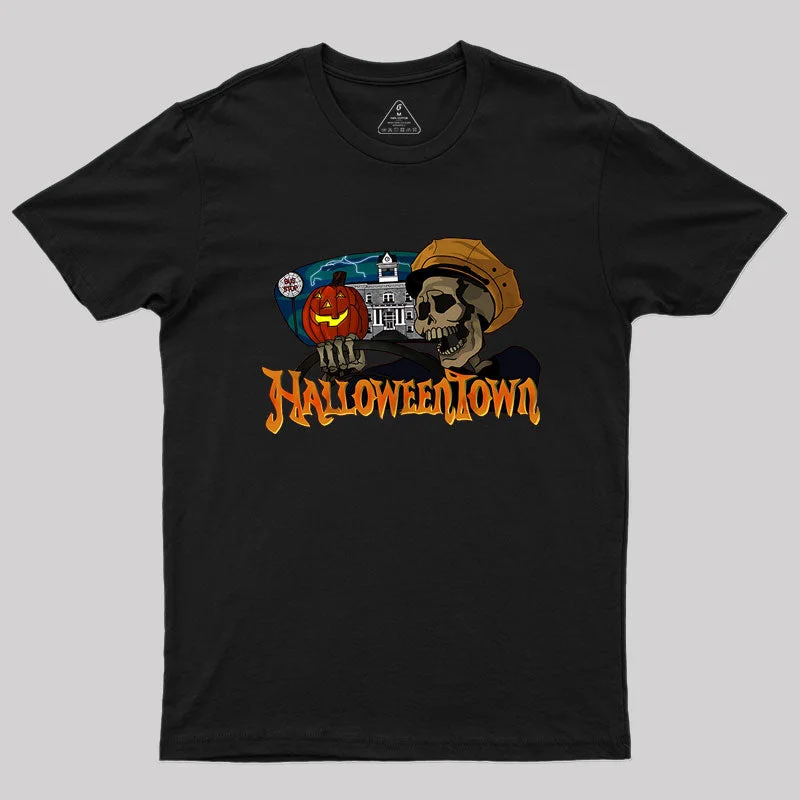Halloweentown Cab Ride Geek T-Shirt Vacation