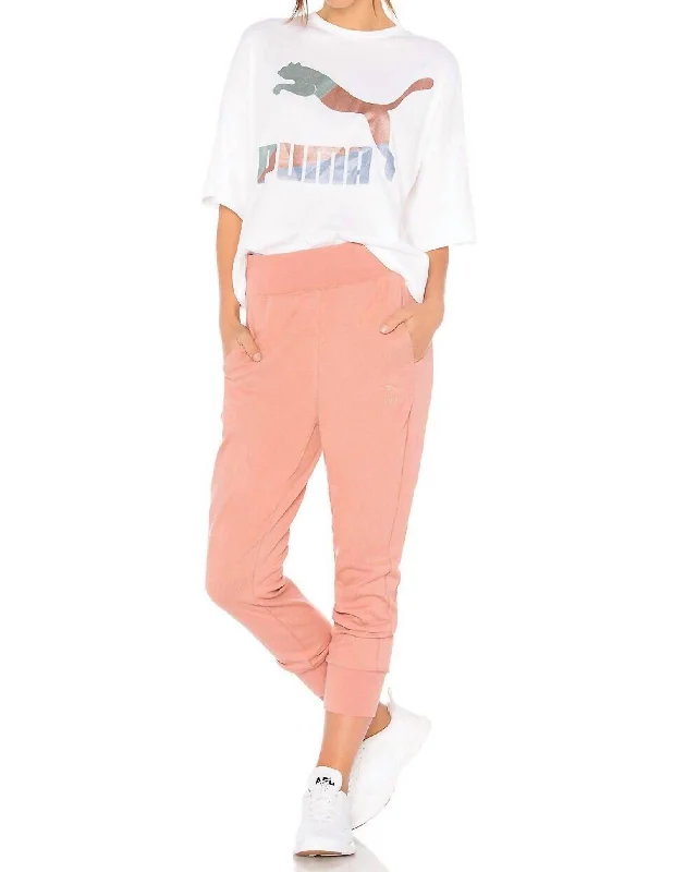 Archive Logo Jogger Pants In Pink