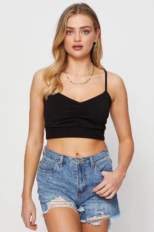 White Singlet Bralette Crop Hip Women's Urban