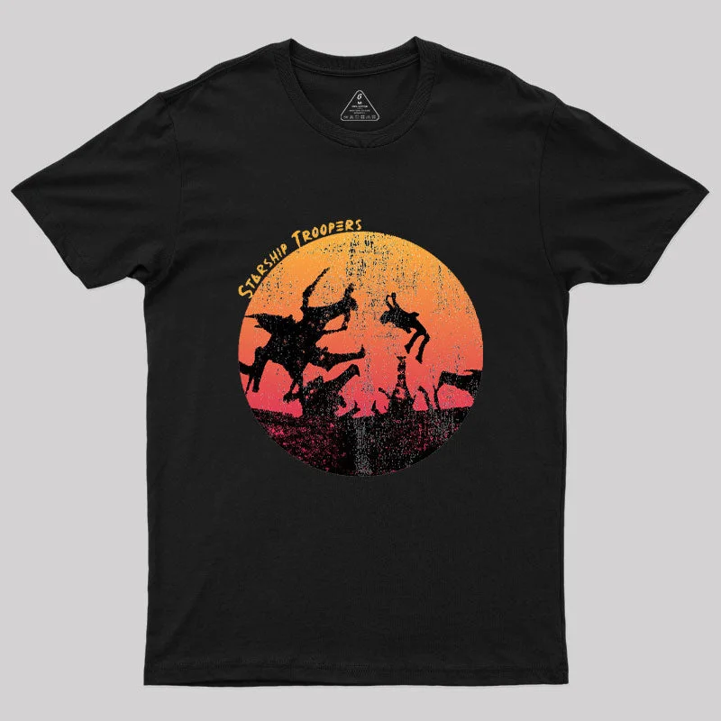 Starship Troopers T-Shirt Trendy Women's Oversized