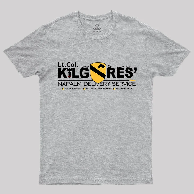 l.t Col. Kilgore Napalm Delivery T-Shirt Business