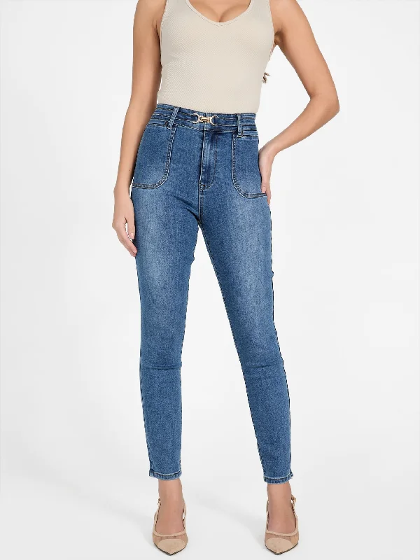 Eco Dahlia High-Rise Skinny Jeans