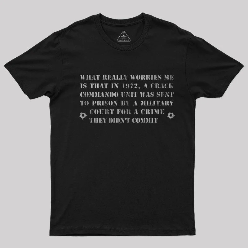 A-Team T-Shirt Casual Women's Loose - fitting