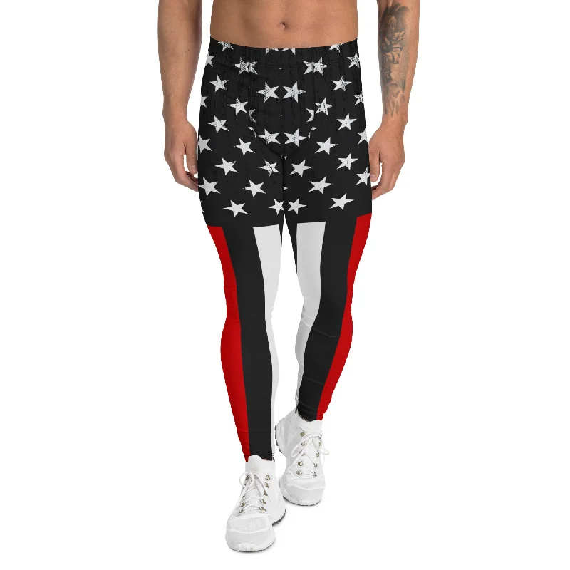 First Responder Firefighter Men's Leggings