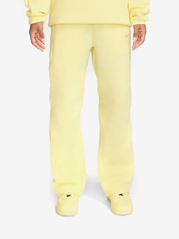 Nike Nocta Tech Fleece Pant - Citron Tint/Vivid Sulfur