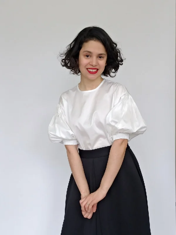 Bella Loves Patterns Cologne Blouse British Gentlewoman Style