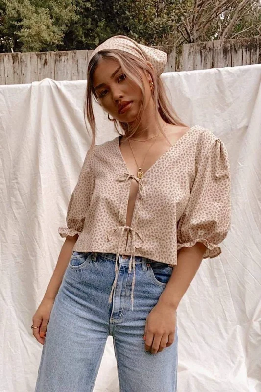 Makyla Creates Camille Top Preppy Women's College