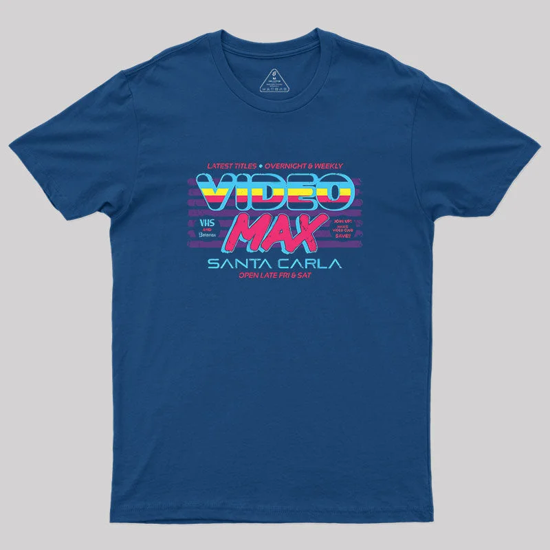 VideoMax Geek T-Shirt Monochromatic Office Style