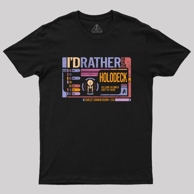 Holodeck Reunion T-Shirt Edgy Women's Punk