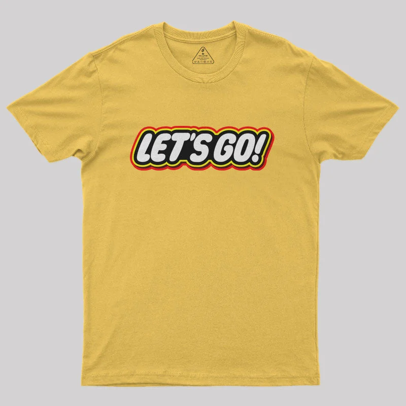 Let's Go! Geek T-Shirt Bold Women's Animal Print