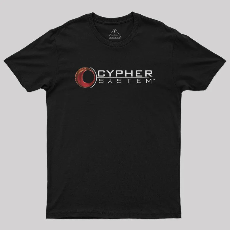 Cypher System Logo Geek T-Shirt Confident Women's Power