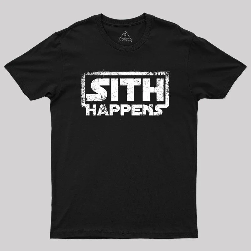 Sith happens Essential Geek T-Shirt French