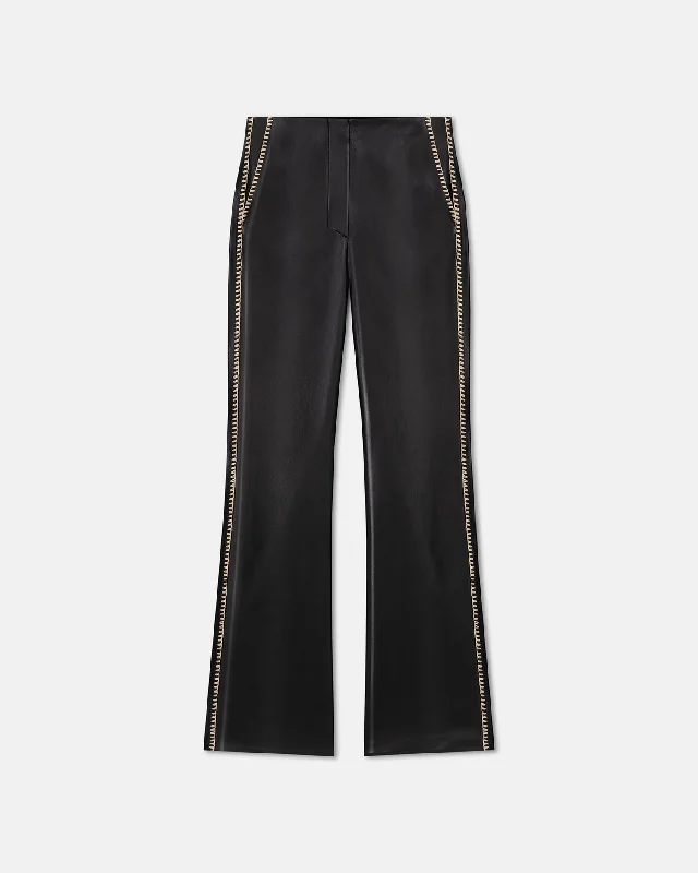 Manola - Okobor™ Alt-Leather Pants - Black