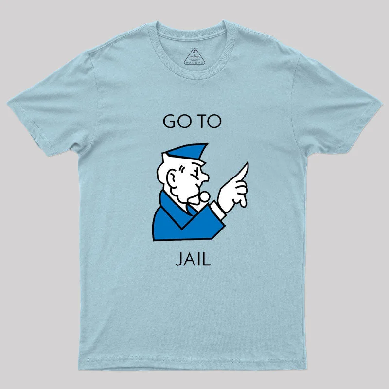 Go To Jail T-Shirt Athletic Women's 