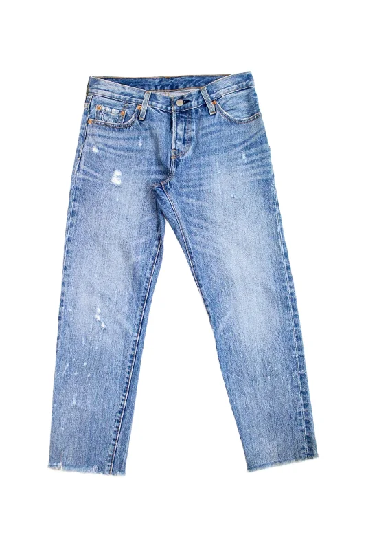 Levi Strauss & Co - Distressed Cut Off Jeans