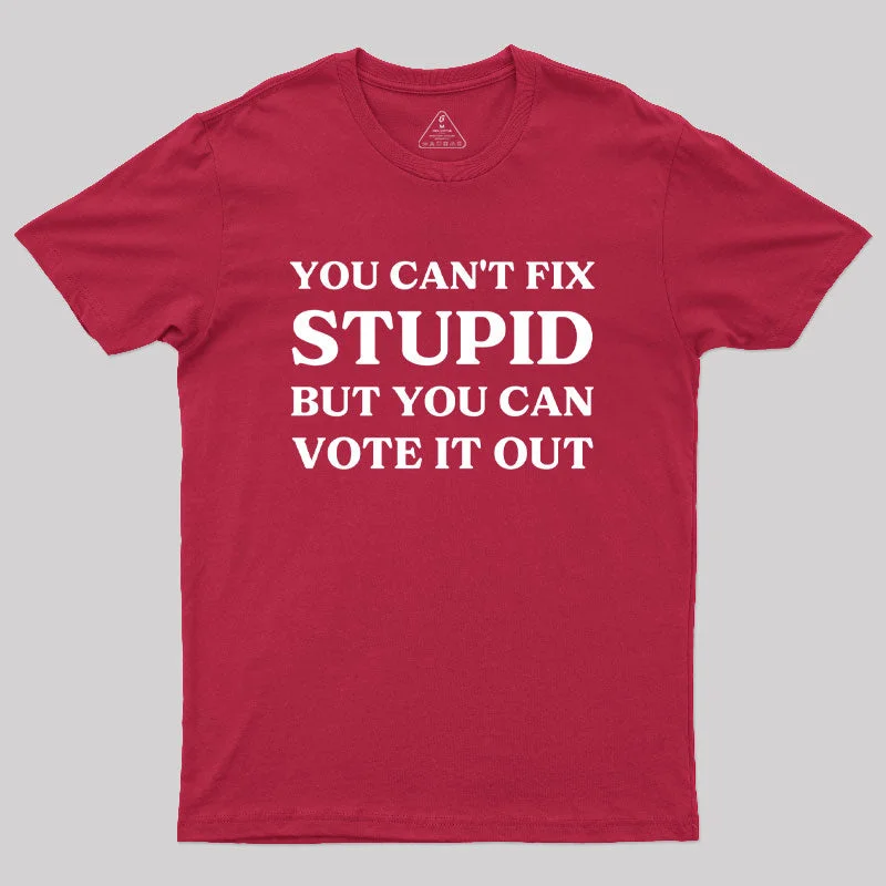 STUPID Geek T-Shirt Hip Women's Retro