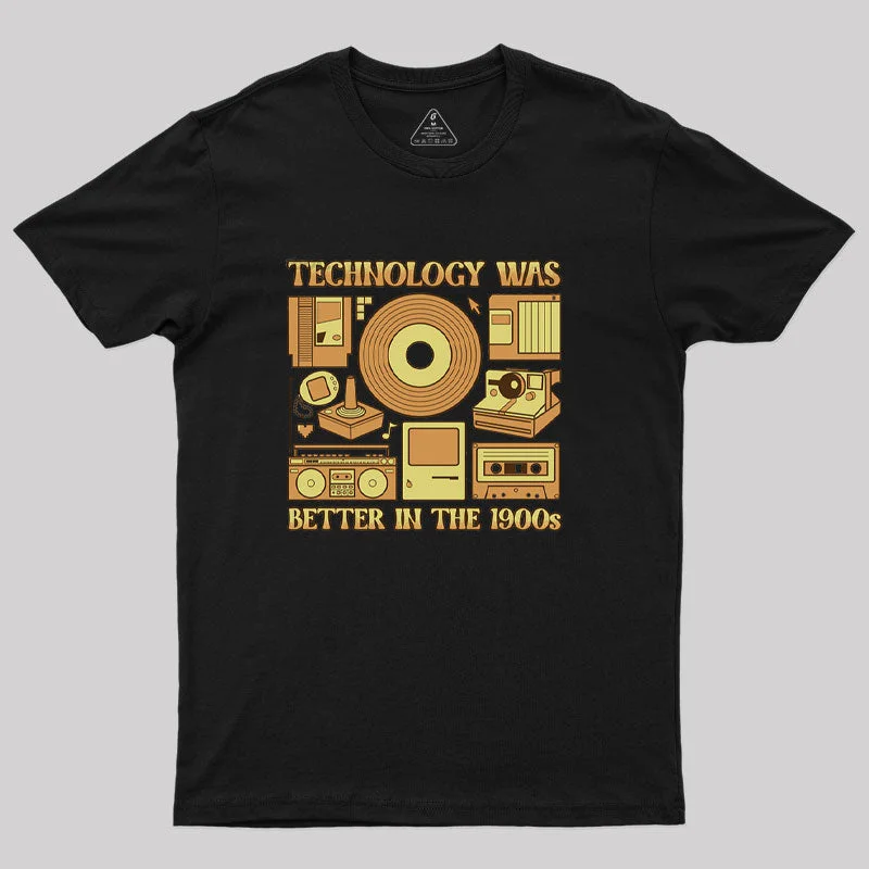 Technology in the 1900s T-Shirt Sharp Women's Italian