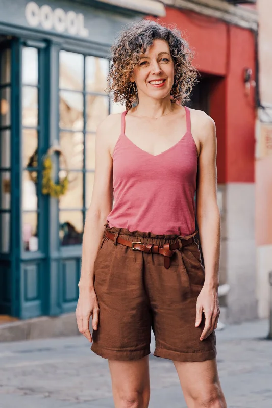 Liesl + Co Tribeca Knit Cami Hip Women's Retro