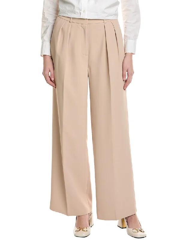 Kenneth Cole Pleated Wide Leg Pant