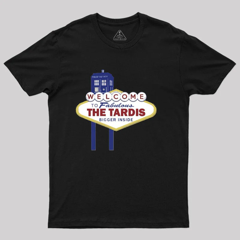 Welcome to Fabulous THE TARDIS T-Shirt Women