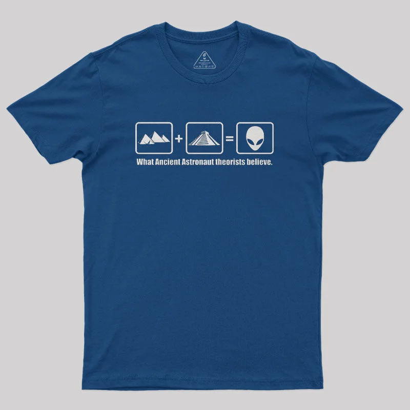Ancient Alien Origins Geek T-Shirt Sharp Women's Italian