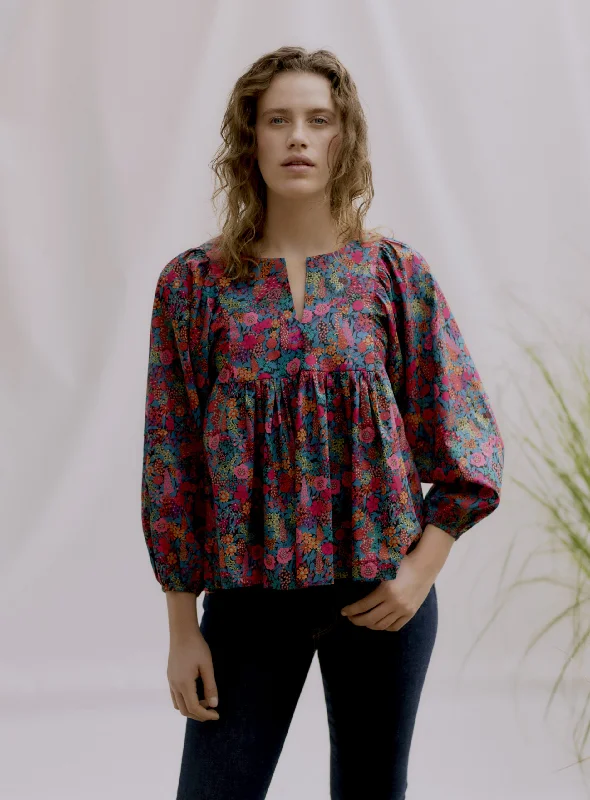 Liberty Sewing Patterns Esther Tunic Top Refined Women's Velvet