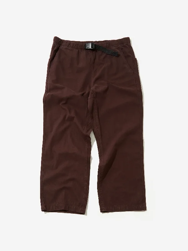 Goodhood Worldwide Military Pant - Chocolate Brown