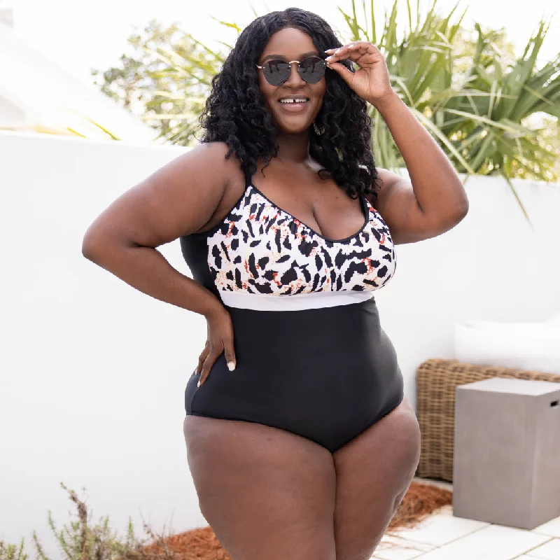 Caribbean Crush Swimsuit, Leopard