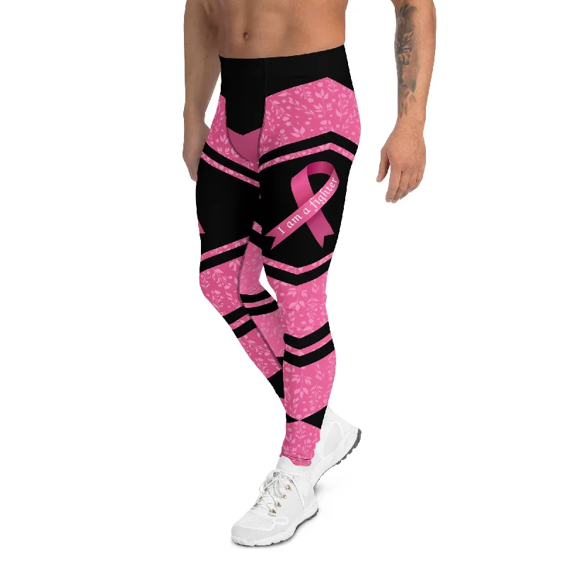 Pink Ribbon Warrior Men's Leggings