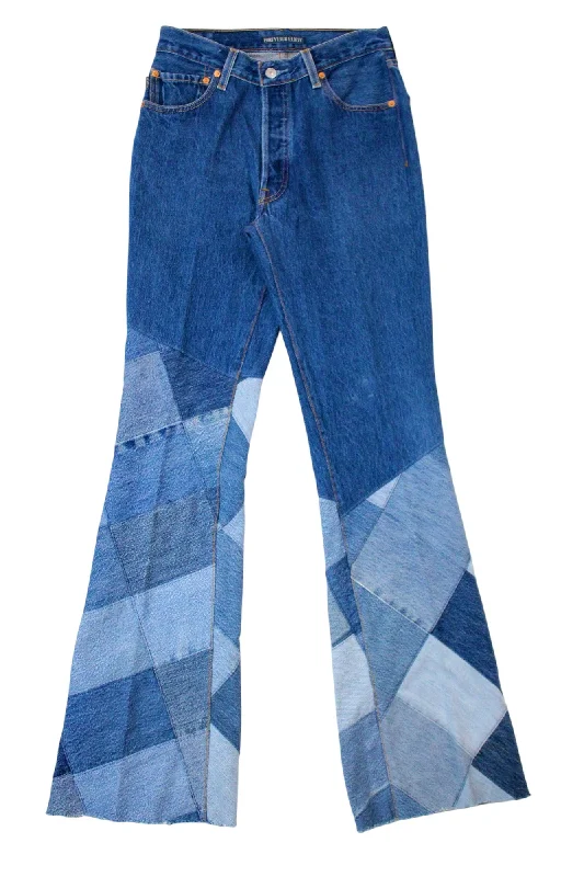 Breyer & Eliot - Patchwork Denim Flares