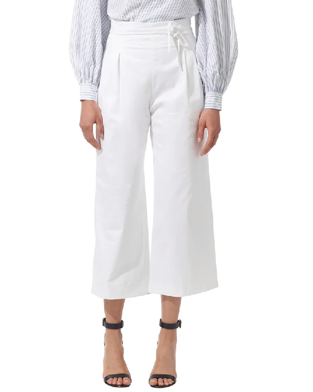 Carolina Herrera High Waist Cropped Pant