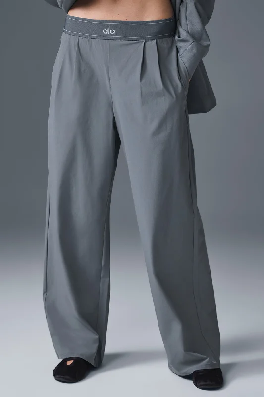 Suit Up Trouser (Regular) - Steel Grey