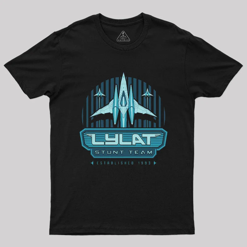 Lylat Stunt Team T-Shirt Cool Women's Distressed