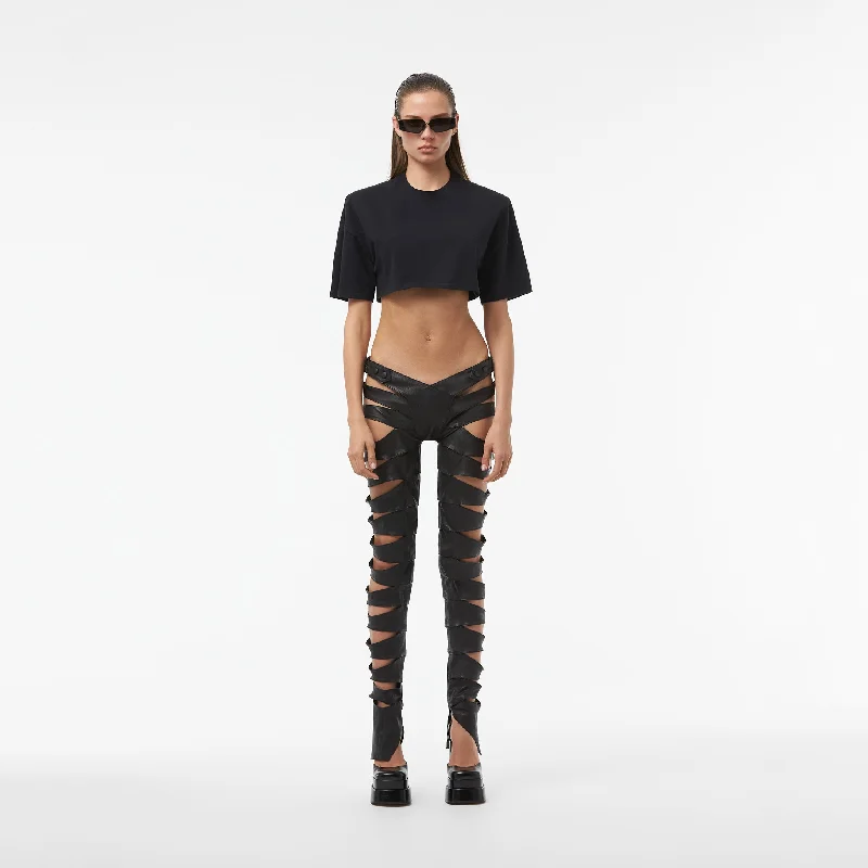 TAPE WRAP PANTS