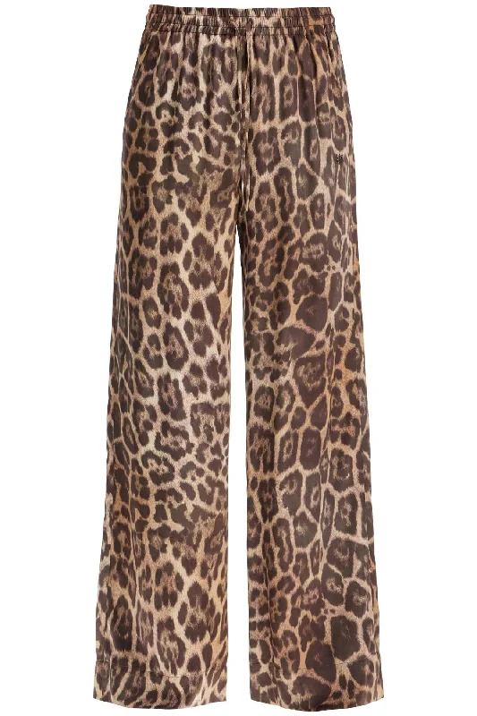 Stella Mccartney Women's Animal Print Pajama Style Pants