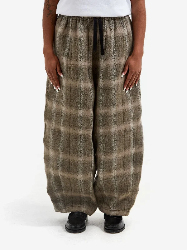 Needles H.D.P Plaid Pant - Olive