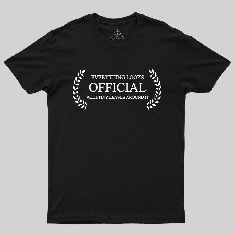 Everything Looks Official T-Shirt Athletic Women's 