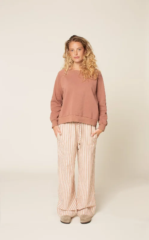 Wardrobe by Me Boxy Raglan Sweater Dapper Women's Bow - adorned