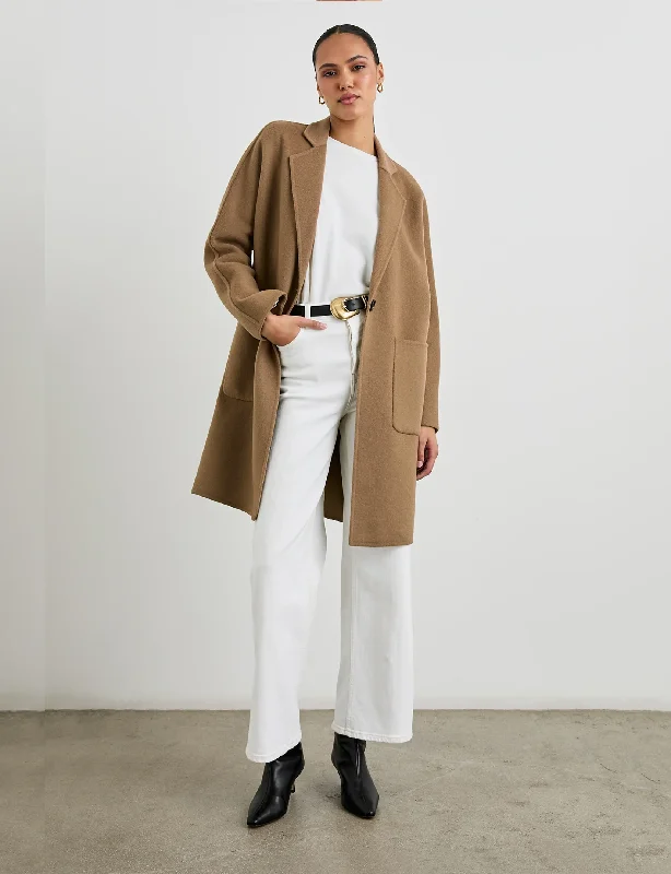 Everest Coat, Camel Tough Women's Military - inspired