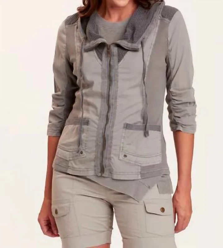Fjord Jacket In Frost Tough Women's Military - inspired