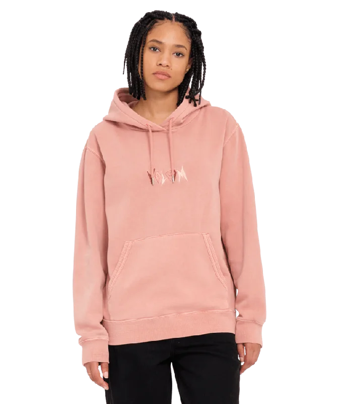 Spikstone Pullover Hoodie in Mauve Rose Compression