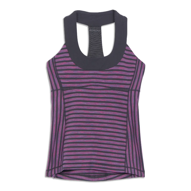 Scoop Neck Neck Tank Top - Resale Preppy Women's College