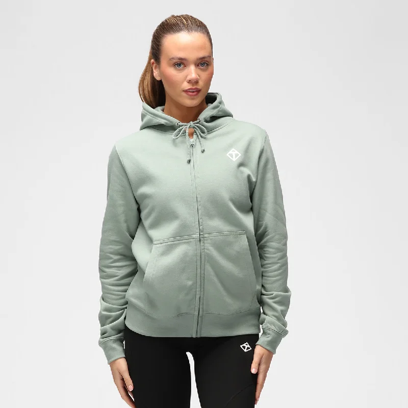 Dusky Green Diamond Ladies Zoodie Bohemian Women's Free