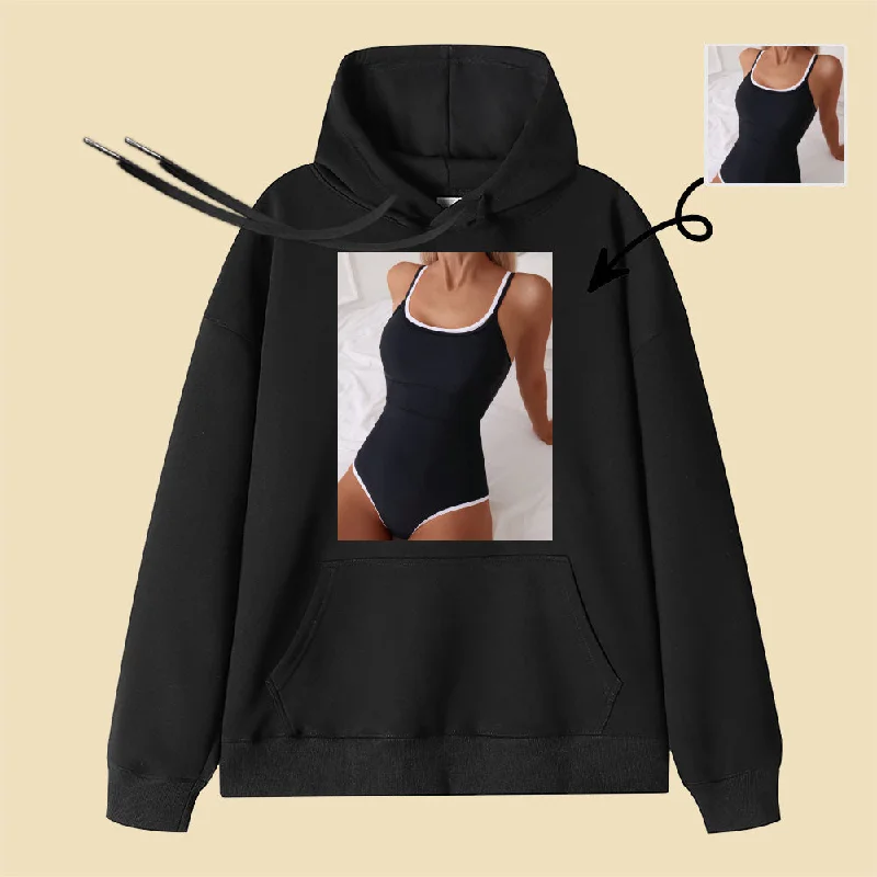 Women Custom Sexy Photos Hoodies Spicy Private Photos Refined Women's Velvet