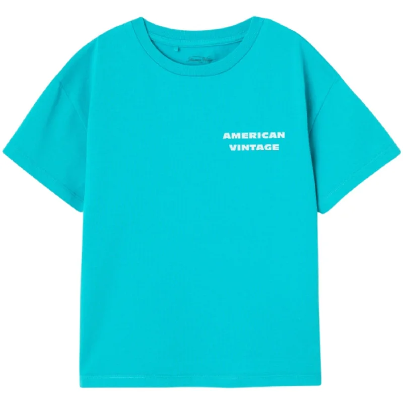 American Vintage Aquatique Vintage Fizvalley T-Shirt Sporty Women's Athleisure 