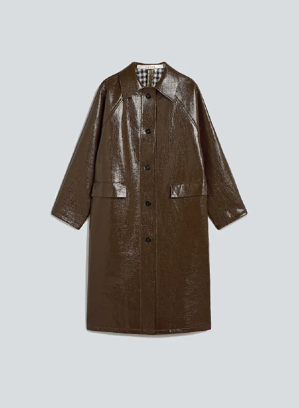 Original below lacquer check/ | brown Youthful Women's Anime - inspired
