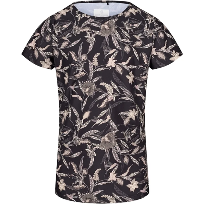Sofie Schnoor Black T-shirt Dapper Women's Bow - adorned