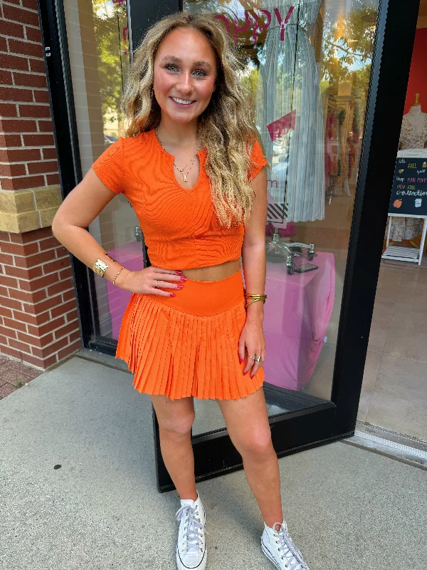 Orangesicle Athletic Set Laid - back Women's Vibe