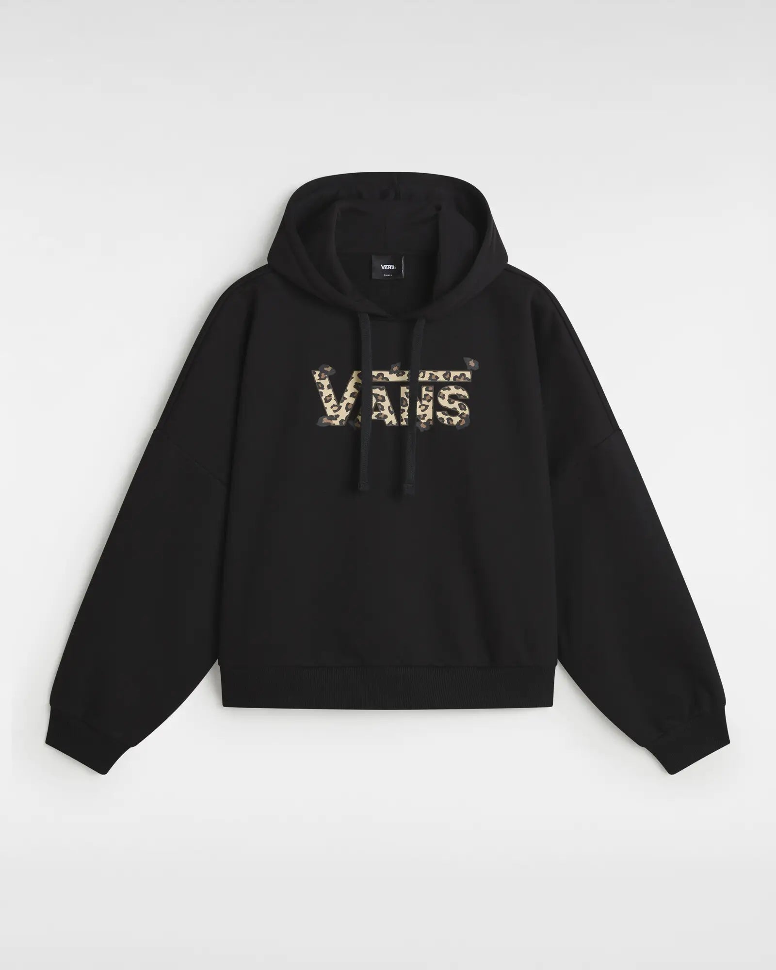Animalier Loose Hoodie in Black Traditional Women's 