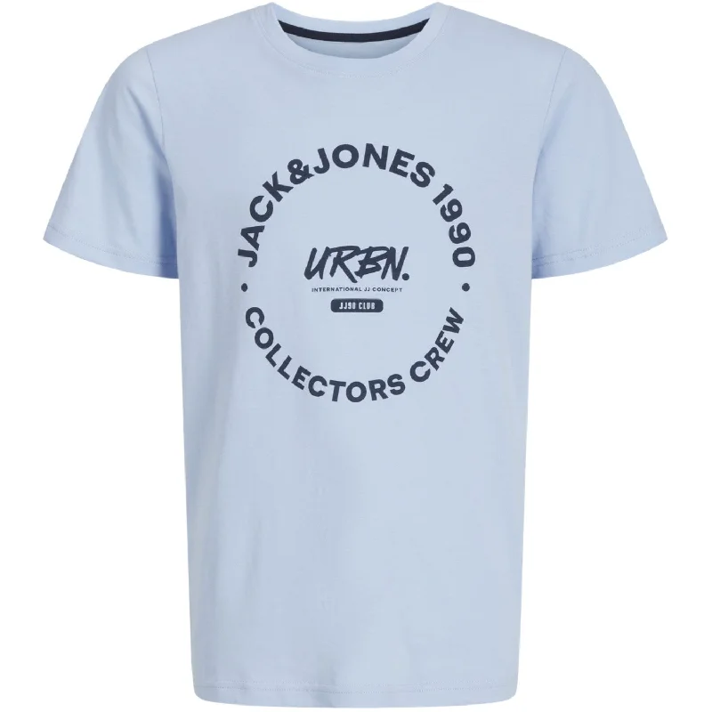 Jack & Jones Junior Chambray Blue Simon T-Shirt Crew Neck Tough Women's Military - inspired Jack & Jones Junior Chambray Blue Simon T-Shirt Crew Neck Tough Women's Military - inspired